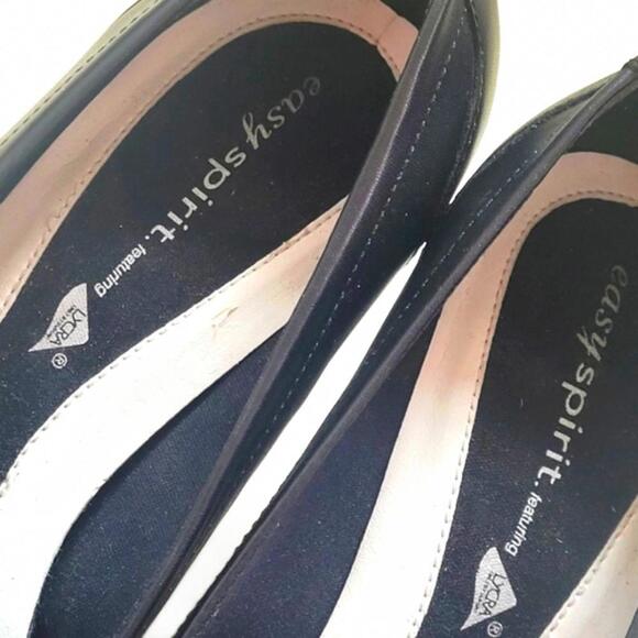 Easy Spirit Lycra Leather Cow Print Heels Shoes Size 8 - Picture 6 of 6